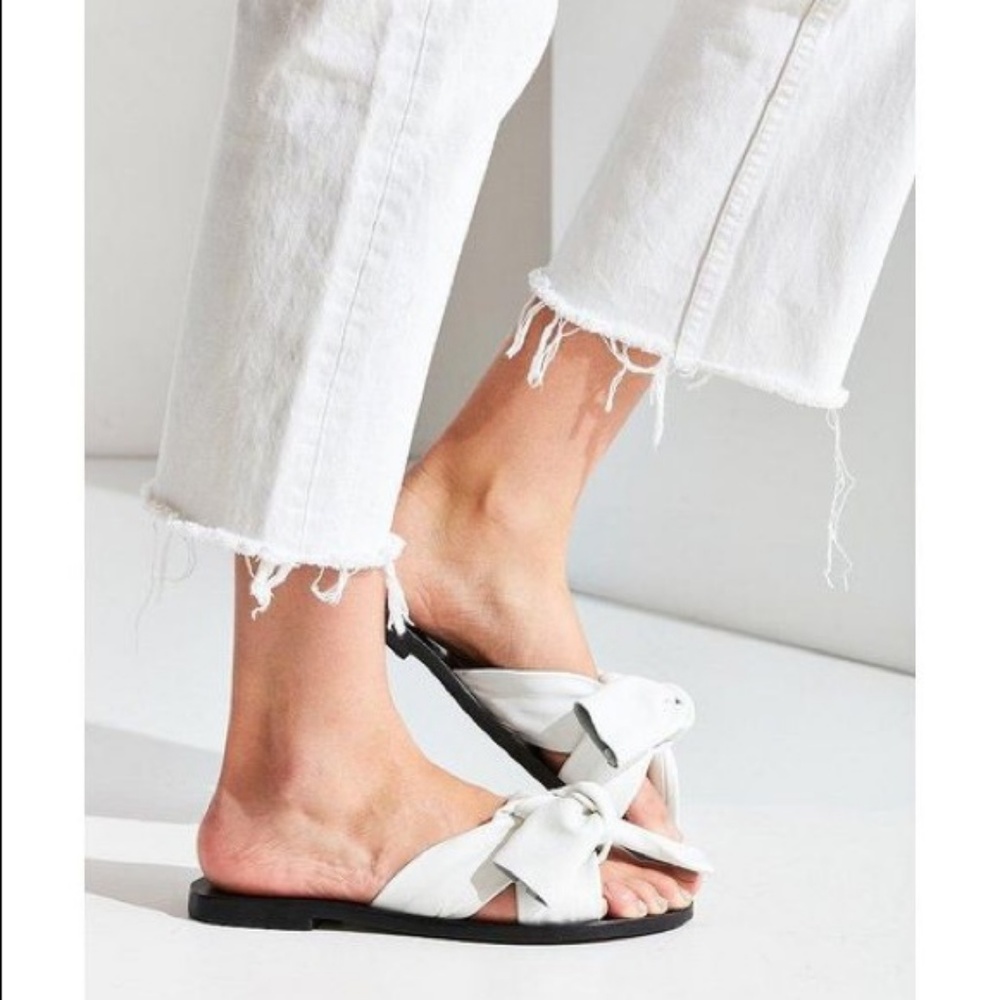 SOL SANA –Nasty Gal Nina Wrap Sandal Leather